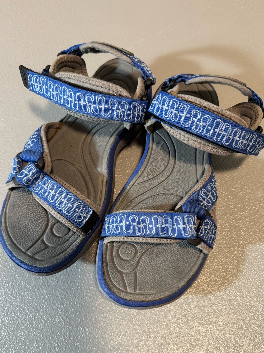 Rafters Blue Velcro Waterproof River  Shoes Sandals size 7